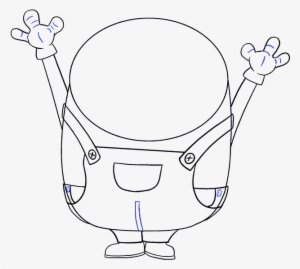 How To Draw Bob The Minion - Minions Drawing #250271