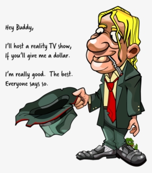 Beggar-trump - Cartoon #250653