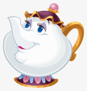 Beauty And The Beast Teapot Png - Beautiful And The Beast Png #250737