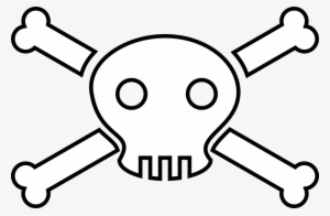 Skull And Crossbones - Clipart Death #250877
