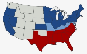 File Us Map 1864 Civil War Divisions Svg Wikimedia - Válka Severu Proti Jihu #250903