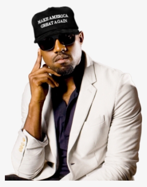 174kib, 315x400, Kanye Maga Hat - Kanye West With Maga Hat #250949