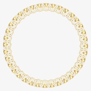 Round Frame Gold Transparent Png Clip Art #251456