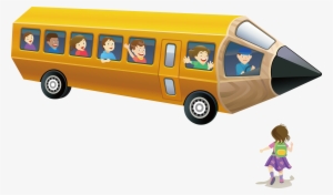 School Pencil Transprent Free - Pencil School Bus Drawing #251479