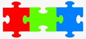 Puzzle Pieces Clip Art At Clker - 3 Puzzle Pieces Png #251757