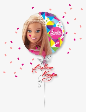 Barbie Round - 18 Inch Barbie Sparkle Foil Balloon (1) #251826