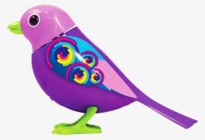 Bird-raindrop - Digibird Blue Sur Sa Bague #252020