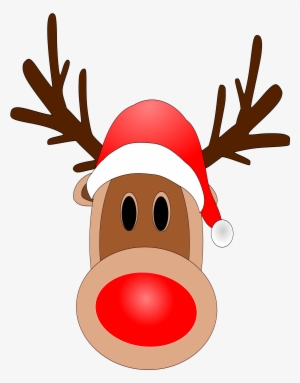 Free Reindeer Noses Cliparts, Download Free Clip Art, - Renifer Clipart #252098