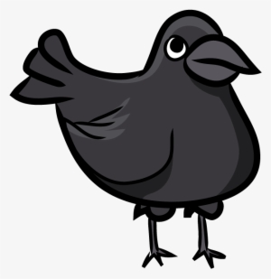 Crow - Clip Art #252119