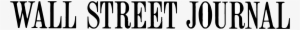 Wall Street Journal Logo Png Transparent - Wall Street Journal #252249