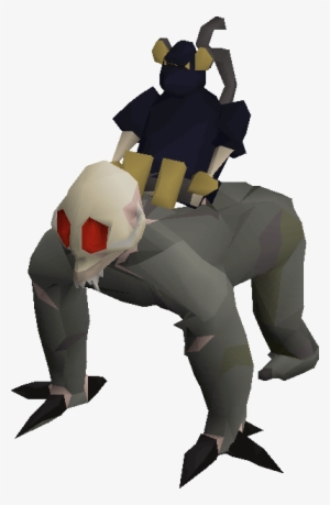 Riding Stunted Demonic Gorilla - Demonic Gorillas Osrs #252465