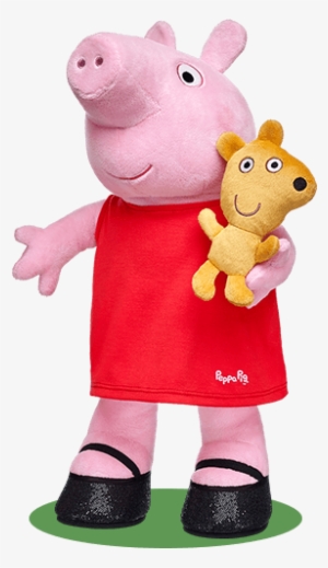 Peppa Pig At Build A Bear Build A Bear, Peppa Pig, - Peppa Pig Stuffed Animal Set #252569