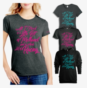 All I Need Is Methanol Hoodies T's - District Made Ladies Perfect Tri Crew Tee. Dm130l, #253029