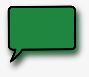 Green Clipart Speech Bubble - Green Speech Bubble Png #253078