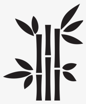 Black And White Bamboo Clipart #253130