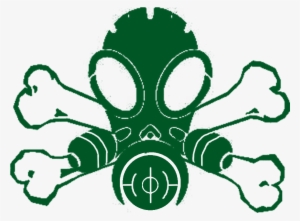 Gas Mask Emblem - Sticker #253364