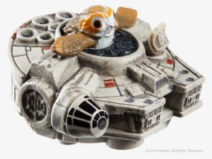This Special Edition Hot Wheels Puts The Porg In The - Millennium Falcon Porg Hot Wheels #253599