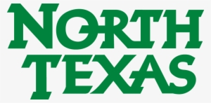 North Texas Stacked Wordmark - University Of North Texas Football Logo #253705