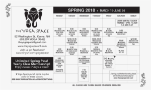 Spring 2018 Png - The Yoga Space Northwest #253939