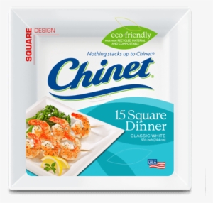 Chinet® Classic White™ Square 9 1/2" Dinner Plates, - Chinet Plates Oval #254448