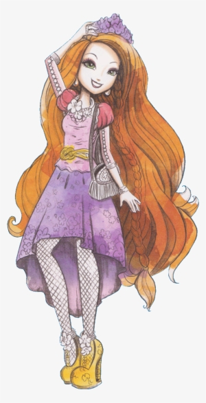 Holly O'hair Original Book Art - Ever After High Holly O Hair Book Art #254452