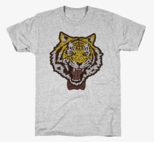 Tiger In A Bow Tie Mens T-shirt - Monet T Shirt #254906