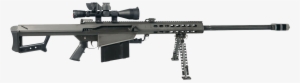 Metal Sniper Png Image - Barrett M82 #255097