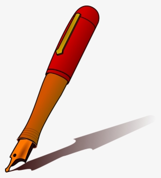 Twitter Vector Red - Clipart Images Of Pen #255499