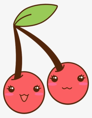 Cherry Clipart Kawaii - Cute Cherries #255694