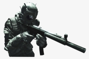 Cod Gasmask Sas Soldier - Activision Call Of Duty 4 Modern Warfare #256092