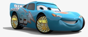 Share This Image - Lightning Mcqueen Blue Png #256235