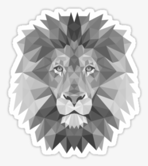 Lion Head Banner - Lion Wall Tapestry - Small: 51" X 60" #256512