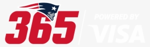Patriots 365 Logo - New England Patriots 3" X 4" Decal #256656