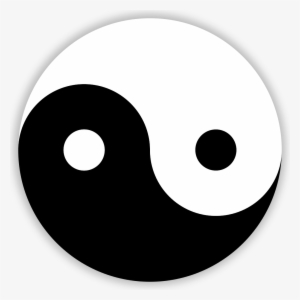 File - Ying Yang - Svg - Easy Symmetrical Balance Drawing #256813