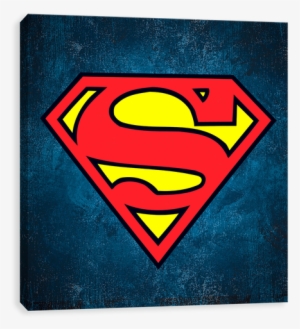 Superman Logo On Texture Square - Mothers Day Message #256896