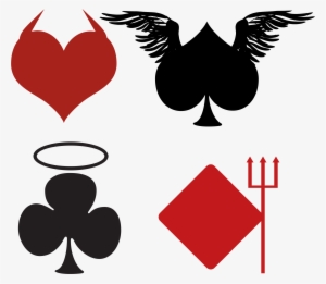 Card Suits Tattoo Girl #256963