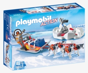 Playmobil 9057 - Husky-drawn Sled - Playmobil 9057 Dog Sled #257603