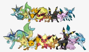 Eevee Team - Pokemon Eeveelutions #257619