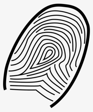 Fingerprint Clip Art - Finger Print Writing Template #257644