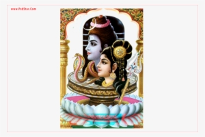 Lord Shiva And Parvati Maa Half Photo - Wallpaper #257775