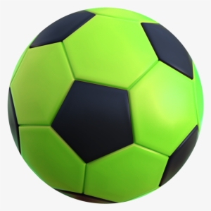 3d Soccer Ball [png - Green Soccer Ball Png #257965