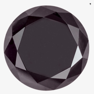 What Is A Black Diamond - Standard Size Quality Loose Round Shape Enhanced Black #258088