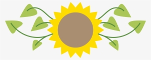 Sunflower Clipart Banner - Clipart Of Sunflower Png #258104