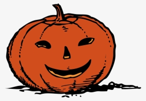 Pumpkins Vector Halloween - Smiling Pumpkin Clipart #258241