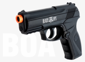 Black Ops Boa Semi Automatic Airsoft Pistol - Airsoft Gun Transparent #258814