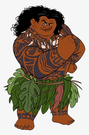 Tal Vez Pueda Interesarte - Moana Maui Clip Art #258895