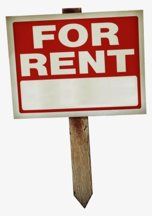 Download - Rent Sign Transparent #259131