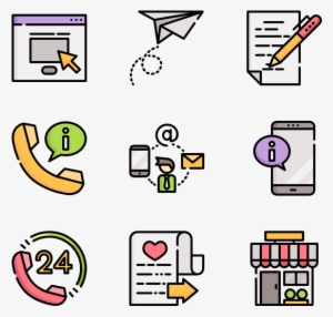 Contact Us 40 Icons - Management #259242