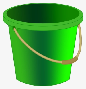 Green Bucket Png Clipart #259385