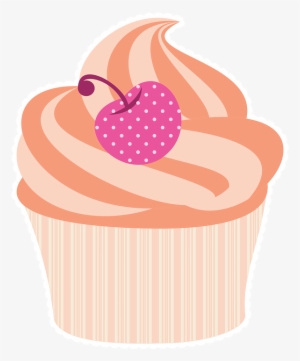 Cupcake Clipart Rose ~ Frames ~ Illustrations ~ Hd - Cupcake Png #259526